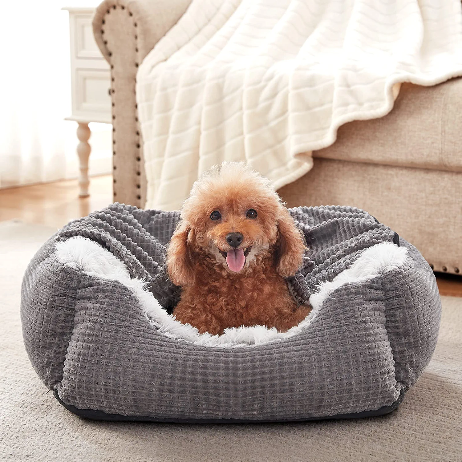 cave dog beds for medium dogs