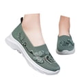 thumbnail image 3 of ibiyuan Orthopedic Walking Shoes for Women Arch Support Women's Walking Shoes Mesh Knitted Platform Non- Womens Shoes Sneakers Casual Hands Free Mary Jane Flats Soft Shoes, 3 of 8