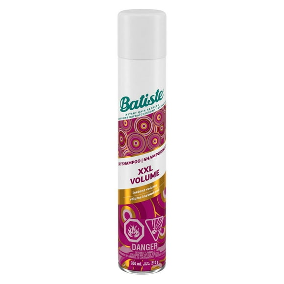 Batiste TTG Volume Shampooing Sec en Vaporisateur, Économique, Shampooing Sans Eau pour Ajouter de la Texture et du Corps aux Cheveux, Grand format
