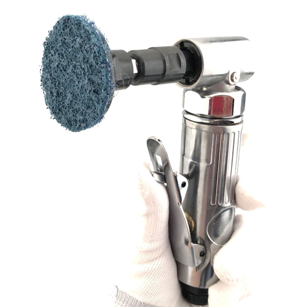 High Speed Air Angled Grinder Tool Set for Deburring and Polishing, Includes Accessories