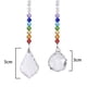 thumbnail image 2 of Prisma de bola de cristal para candelabro, ventana de jardín, máquina de arcoíris, decoración colgante de chakras, 2 uds., 2 of 5