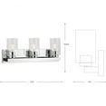 thumbnail image 5 of Progress Lighting - Goodwin - 3 Light Bath Vanity In Contemporary Style-8.25, 5 of 6