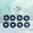 thumbnail image 6 of Aoanydony 8Pcs Skateboard Bearings 8mm Precision Size ABEC-11 for Longboard Blue 22mm, 6 of 6