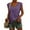 Purple, variant on Sherrylily Women Cap Sleeve T-Shirt Casual Loose Fit Tank Tops S-2XL(US 4-22)