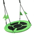 thumbnail image 3 of 39.4'' Children Tree Swing 661 lb Weight Capacity Durable Steel Frame Waterproof Adjustable Playground Swing Set Ropes Bonus Flag Set and 2 Carabiners, 3 of 7