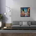 thumbnail image 4 of Epic Graffiti 'New York Times Square Paining Style' by Rey Klimt Canvas Wall Art, 37" x 37", 4 of 8