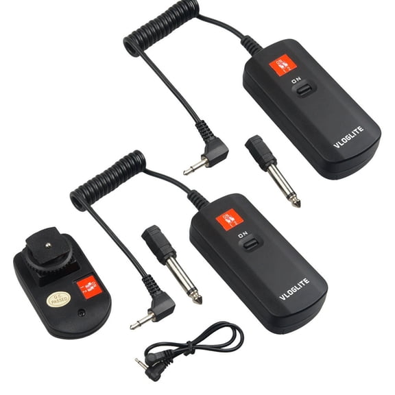 Wireless Flash Trigger Transmitter - Studio Sync Trigger for Indoor Photography Lights, Universal Flash Trigger for Camera Speedlights