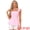 Light Peach Color, variant on Women's Gingham Peplum Square Neck Sleeveless Plaid Blouse L Light Green