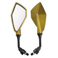 thumbnail image 1 of 1 Par Tornillo Rosca Trasero Vista Lateral Espejo Penta Retrovisor Espejo  Tono dorado, 1 of 7