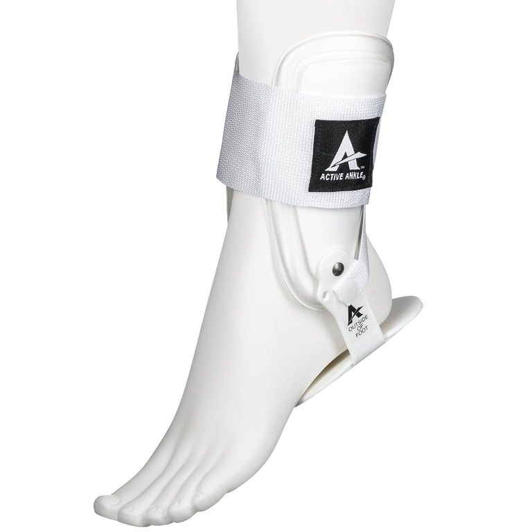 Active Ankle T2 Ankle Brace, White, Large HSA/FSA Eligible