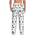 thumbnail image 3 of Xecao Cartoon Animals Men's Straight Lounge Pajama Pants: The Ultimate in Comfortable Sleepwear, 3 of 9
