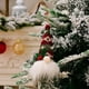 thumbnail image 5 of mfyjkho Muñeco navideño de punto brillante sin rostro, enano Rudolf con luz LED, base resistente para escritorio de casa u oficina, 1 unidad, 5 of 6