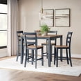 thumbnail image 2 of Ashley Furniture Gesthaven Blue Counter Height Dining Table Set - Set of 5, 2 of 17