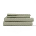 thumbnail image 4 of Simply Soft 4 Piece Checkered Embossed Bed Sheet Set, 4 of 10