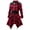 Wine, variant on Frostluinai Fall Dresses For Women 2022 Homecoming Dresses Checkered Dress For Womens Plus Size Plaid Tie Shirt Dress Long Sleeve Slim Turn-Down Collar Tunic Tops Asymmetrical High Low Irregular Dress