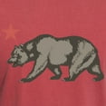 thumbnail image 3 of CafePress - California Bear With Star Men's Comfort Colors® T - Mens Comfort Colors Shirt, 3 of 5