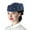 510_Navy, variant on CYSFASHION Fascinators Hats for Women Tea Party Girls Accessories Church Vintage Pillbox Hat Black