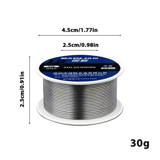 fheaev Soldering Low Temperature Household Welding Accessories With Lead 0.8mm Welding Line