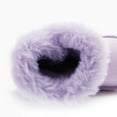 thumbnail image 4 of Weestep Wood Button Warm Shearling Winter Lightweight Snow Boots(1 Little Kid, Purple), 4 of 7