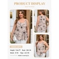thumbnail image 2 of LANREMON Plus Size Womens Tank Top Summer Scoop Neck Sleeveless Tank Tops Casual Loose Fit Floral Print Camisoles 2XL, 2 of 7