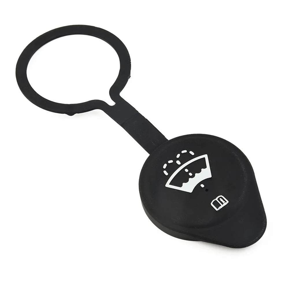 Windshield Washer Fluid Reservoir Cap – GM 13227300 – For Chevrolet, Buick, GMC, Cadillac (Black Plastic)