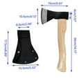 thumbnail image 3 of Axes Heads Cover Outdoor Hatchets Sheaths Axes Holsters Camping Axes Protective Cover for Outdoor Camping Hikings, 3 of 7
