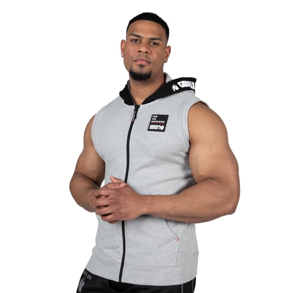Milwaukee S/L Zipped Hoodie - Gray Melange