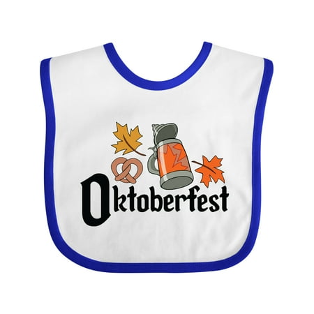 

Inktastic Oktoberfest Leaves Gift Baby Boy or Baby Girl Bib