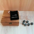thumbnail image 5 of MANNYA Whisky Stones Gift Set Reusable Whisky Ice Cubes Glasses Whiskey Rocks Cooling Stones Wooden Gift Box Best Gifts for Men, 5 of 9