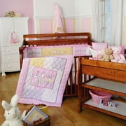 Baby Connection Enchanted Garden 3-Piece Crib Bedding Set