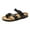 A-A Black, variant on Women Sandals Womens Recovery Sandals With Comfortable, Orthotic Adjustable Thick Cushion Sport Slides Reduces Stress on Feet Khaki,7