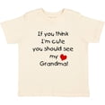 thumbnail image 3 of Inktastic If You Think I'm Cute You Should See My Grandma Boys or Girls Toddler T-Shirt, 3 of 5