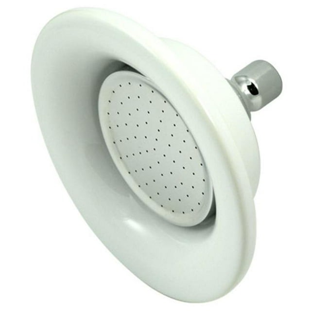 Kingston Brass P60C 8 Inch Diameter Ceramic Shower Head - Polished Chrome