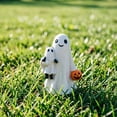 thumbnail image 4 of Halloween White Ghost Figurine,Cute Halloween Decorations Statue for Home Desk Living Room Bedroom Office and Holiday Party Desktop Ornament, 4 of 7