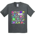thumbnail image 3 of Inktastic 100 Days of School Pastel Stars Youth T-Shirt, 3 of 5