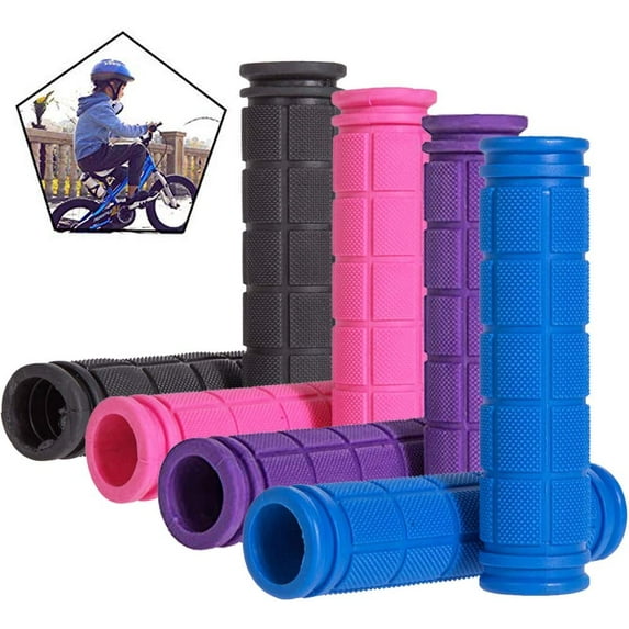 D-GROEE Bike Handle Grips, Non-Slip Bicycle Handlebar Grips Cover for Mountain Bike, Scooters Road Bike BMX MTB Cycling Replacement Parts