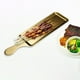thumbnail image 4 of Plato Rectangular Macarena Bandeja para Servir Comida Dorado 429x115cm, 4 of 8