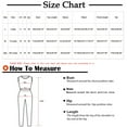 thumbnail image 3 of YHAJDS Pajama Set for Women 2 Piece Short Sleeve Solid Crewneck Top with Built In Bra Lounge Pants, 3 of 3