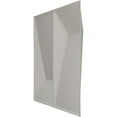 thumbnail image 4 of Ekena Millwork 11 7/8"W x 11 7/8"H Locke EnduraWall Decorative 3D Wall Panel, Universal Pearl Metallic Sea Mist (Covers 0.98 Sq. Ft.), 4 of 6