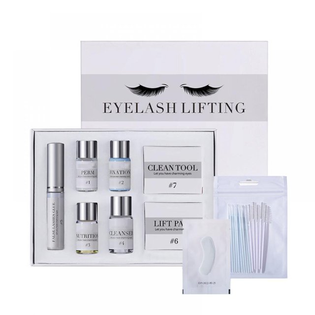 Lash lift Kit Eyelash Perm Kit Professional Semi-Permanent Curling Perming Wave Suitable for Salon