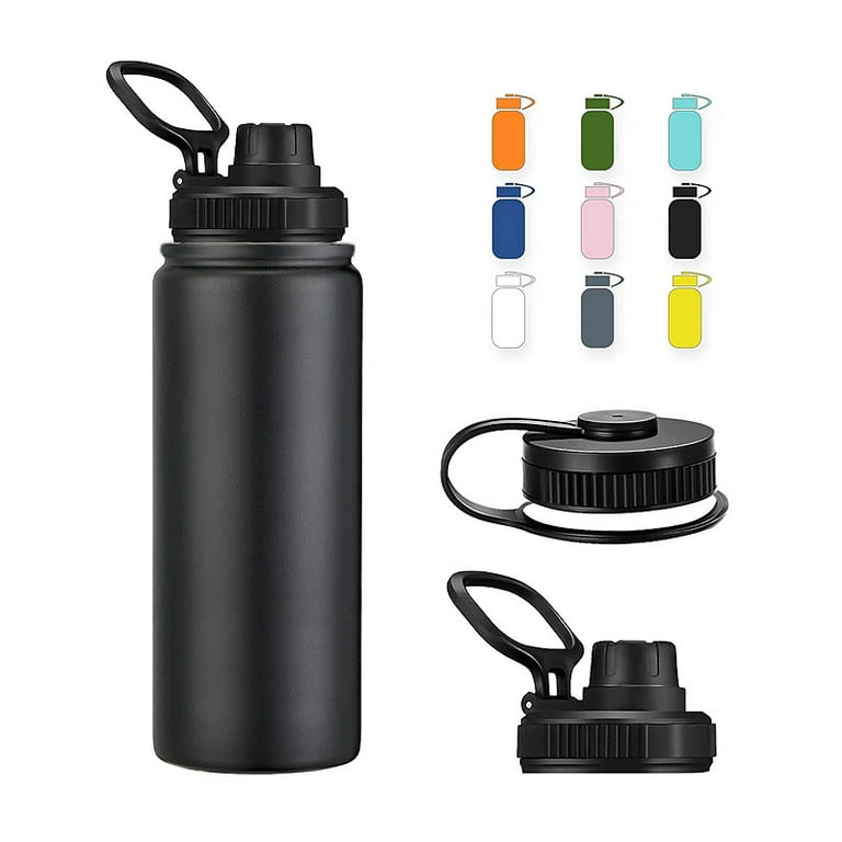 Hydro Flask 22 oz Tumbler Straw Lid (Black)