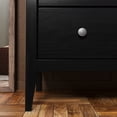 thumbnail image 6 of Jela Solid Wood 3 Drawer Dresser - Black, 6 of 10