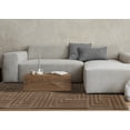 thumbnail image 2 of Rug Branch Modern Geometric, Tonal/Solid Brown Indoor Area Rug - 8' x 11', 2 of 8
