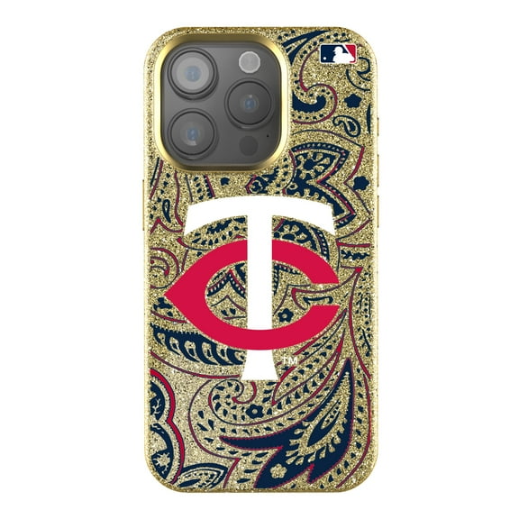 Keyscaper Minnesota Twins Paisley Bling iPhone Case