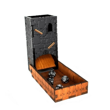 C4Labs Travel Portable Draw Bridge Drawbridge Dice Tower - Dragonstone Castle