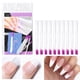 thumbnail image 2 of Jumpingount 1 rollo/10 Uds. Nail Art fibra de vidrio para Gel DIY uñas acrílico blanco puntas de extensión de uñas accesorio DIY Nail Spa herramienta Arte de uñas claro (YC01) Jumpingount MJ12962-01, 2 of 6