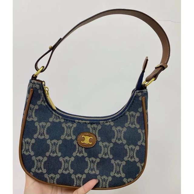 Pequeños bolsos de hombro de tela Oxford para mujer Mini elegantes bolsos femeninos con cremallera TUNC Sencillez