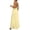 Yellow, variant on YTCAMLO Backless Womens Cami Dress Casual Summer Spaghetti Strap Sleeveless Smocked Maxi Dresses Loose Fit Vacation Sundress