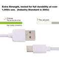 thumbnail image 2 of Long USBC Cable Compatible with Samsung Galaxy S21 is an Upgrade Type-C Charging and Transfer Cable. 5Ft/ 1.5M, 2 of 4