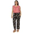 thumbnail image 2 of PANTALÓN HOLGADO COLOR NEGRO ESTAMPADO FLORAL Mundo Terra 019557, 2 of 2